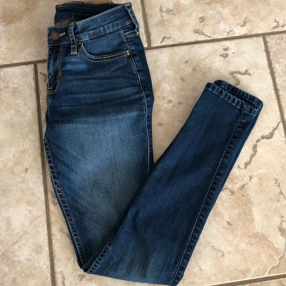 Hollister Dark Denim Skinny Jeans